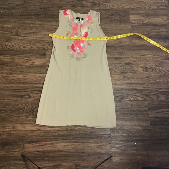 Nanette Lepore Tan Sleeveless Dress - Picture 3 of 5